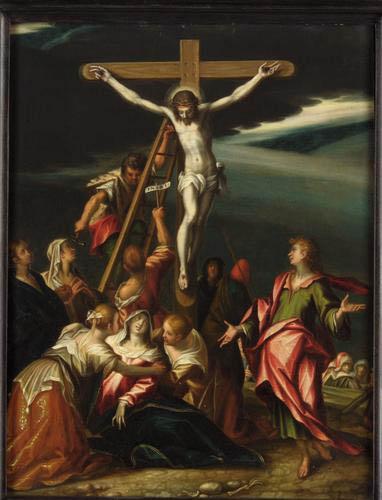 Hans von Aachen Kreuzigung Christi oil painting image